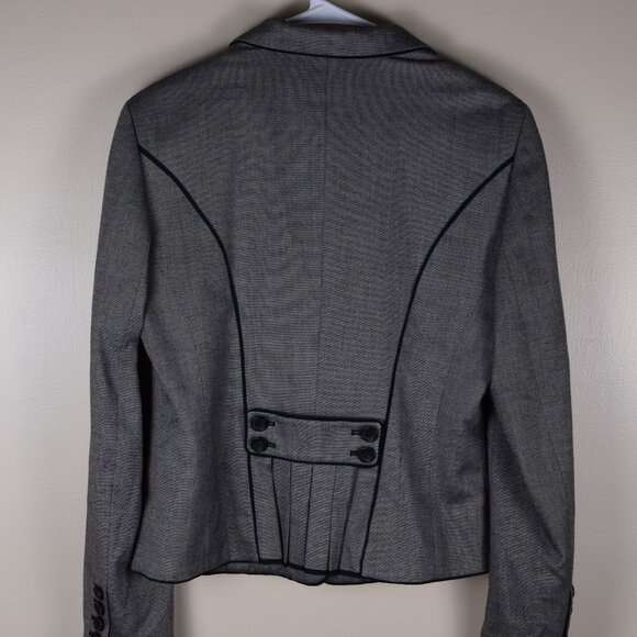 Ann Taylor LOFT Academia Career Wear Business Casual Button Down Blazer Jacket 8 - Picture 3 of 9